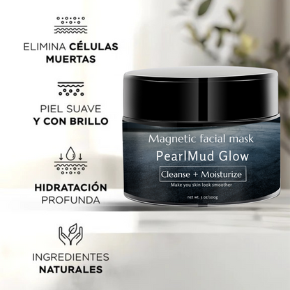 Mascarilla Magnetica con barro del Mar Muerto y polvo de Perla