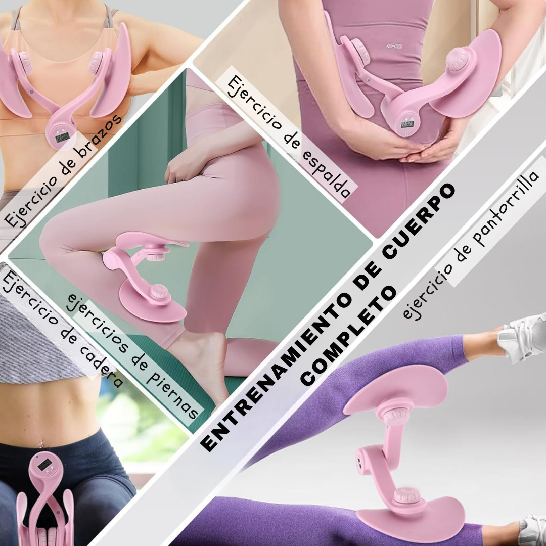 GlowFit -Fortalece el Suelo Pélvico mientras Tonifica Muslos, Brazos y Espalda.