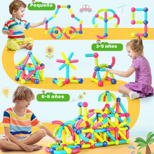 Bloques Magnéticos Nubikids para Niños 36 Piezas.