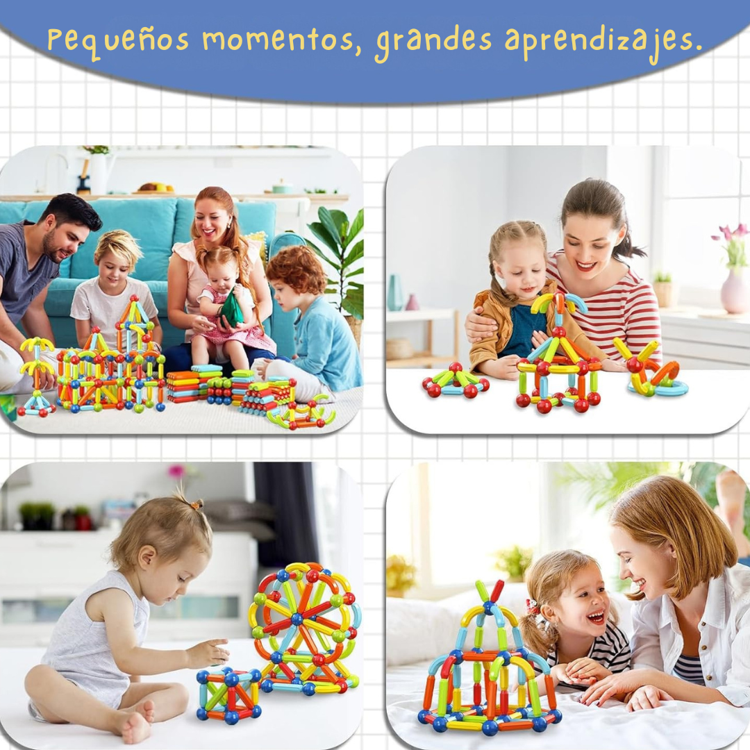 Bloques Magnéticos Nubikids para Niños 36 Piezas.
