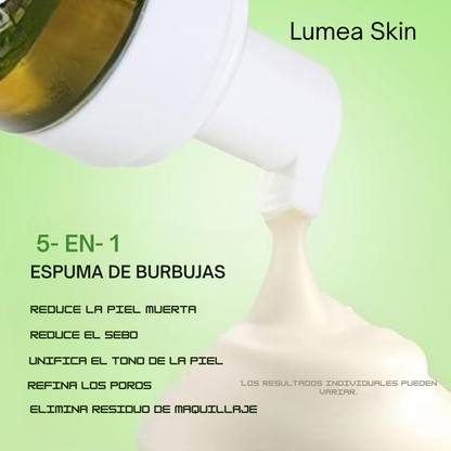Espuma Limpiadora Coreana de Té Verde + Vincha Facial de Regalo