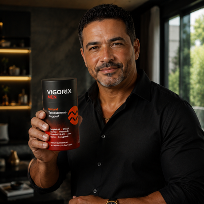 Recupera la energía, fuerza y vitalidad que sentías antes con VIGORIX MEN.