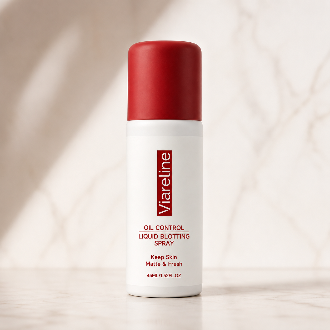 VIARELINE.Spray Matizador que mantiene tu maquillaje impecable bajo el calor.