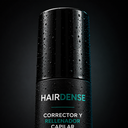 Disimula la calvicie en segundos con Hair Dense™Corrector Capilar en Crema.