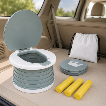 Baño Portátil para Niños. Tranquilidad para mamá. Comodidad para tu pequeño.