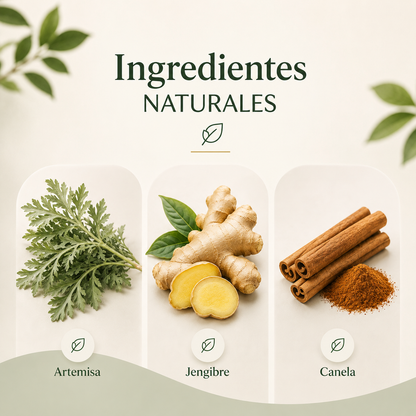 NATURIA™ | Parche Herbal para tu Rutina Diaria.(Paquete de 5 Parches)