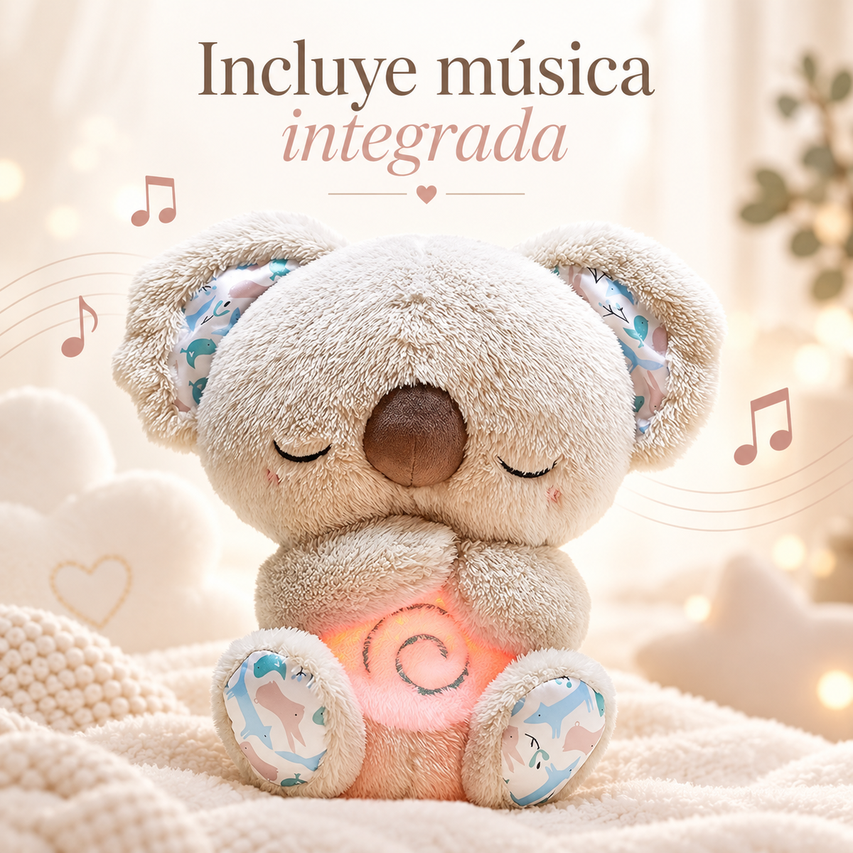 🎁 El regalo que se siente como un abrazo. Koala de peluche con movimiento de respiración.