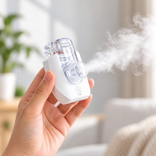 Kit Nebulizador Portátil USB 4 en 1  Para Adultos y Niños