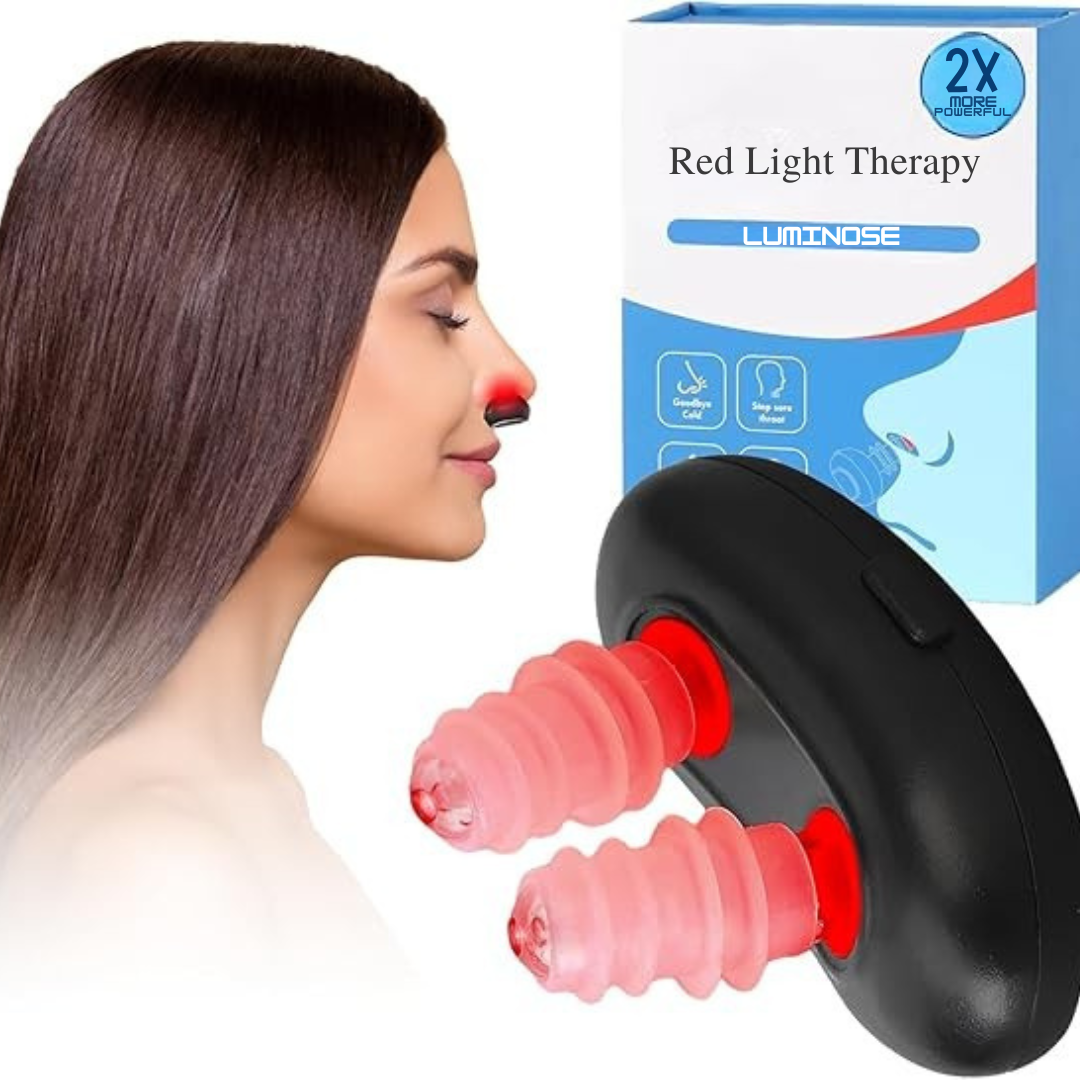 Dispositivo de Terapia Nasal de Luz Roja LumiNose