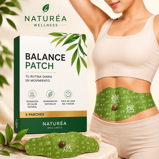 NATURIA™ | Parche Herbal para tu Rutina Diaria.(Paquete de 5 Parches)