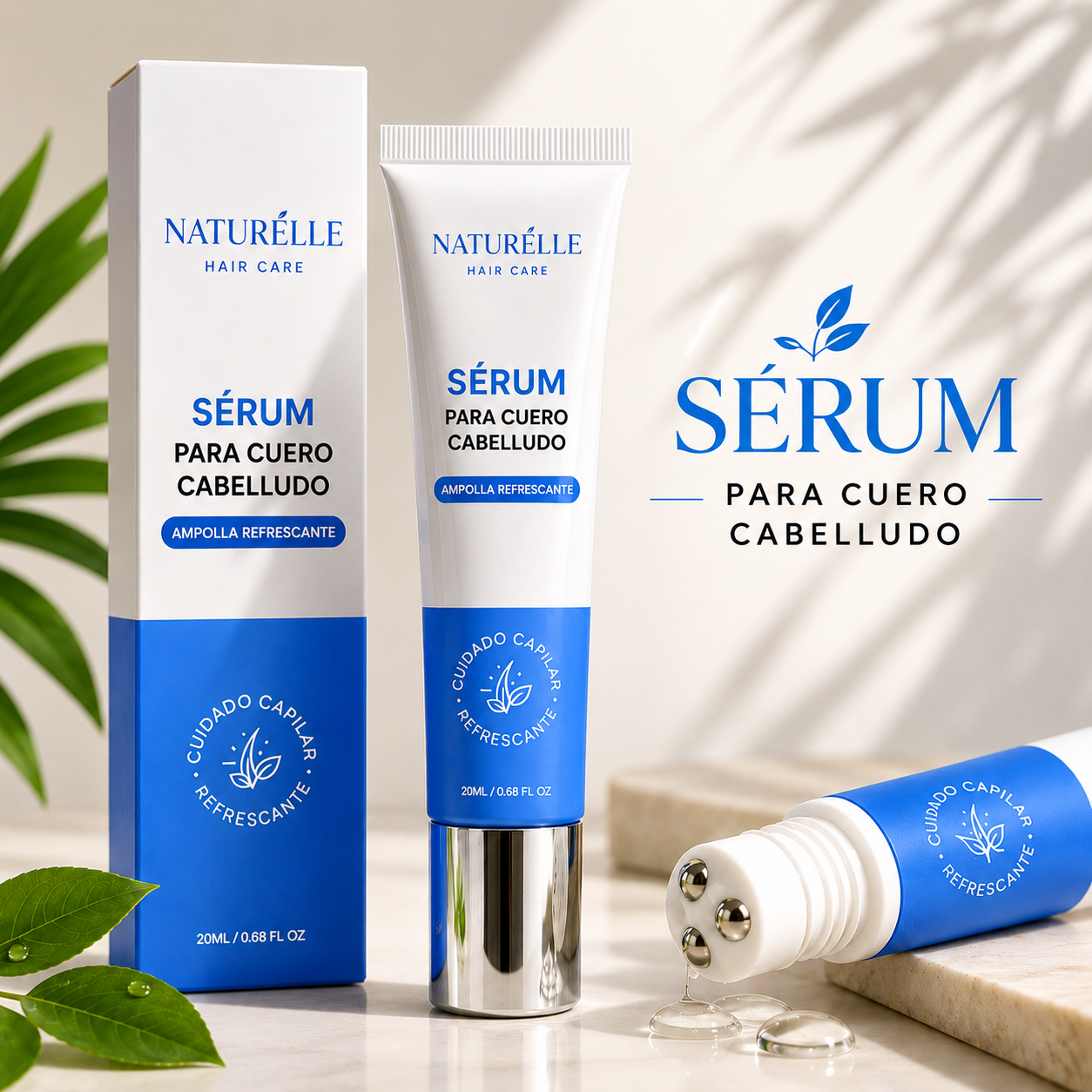 Sérum Capilar con Aplicador de Precisión.