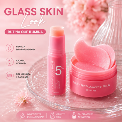Multi Balm + Pink Eye Mask™.El dúo perfecto para una piel fresca y luminosa.